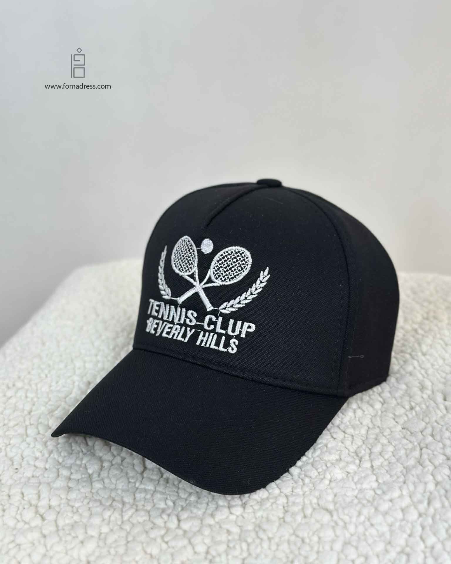  رنگ مشکی کلاه بیسبالی تنیس کبریتی 