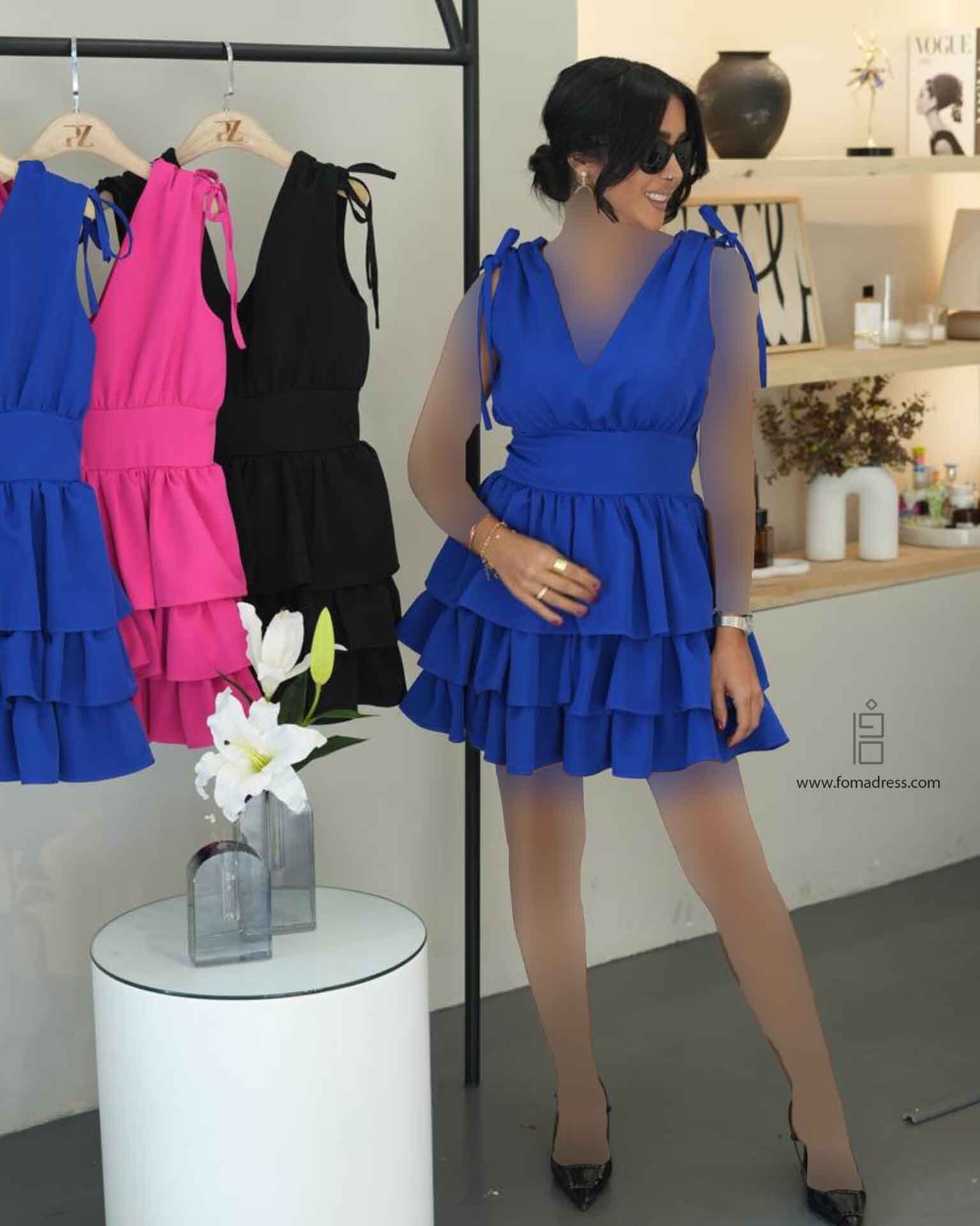  استایل پیراهن چین دار پالیز 