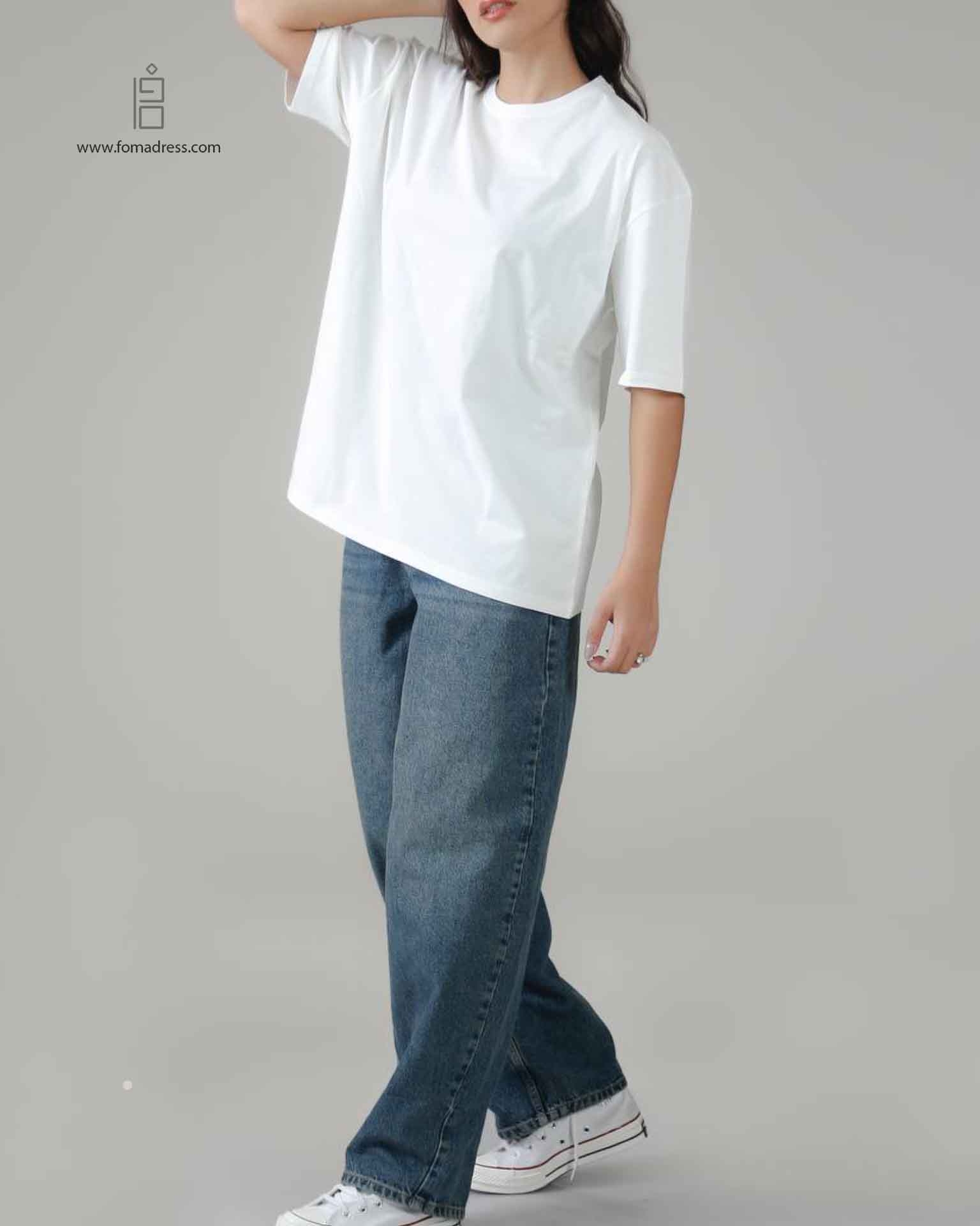 تیشرت لانگ ساده