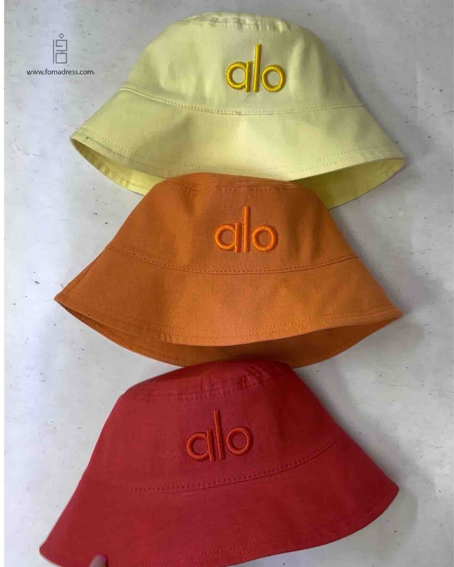  رنگ های تابستونی کلاه باکت رنگی الو (alo) 