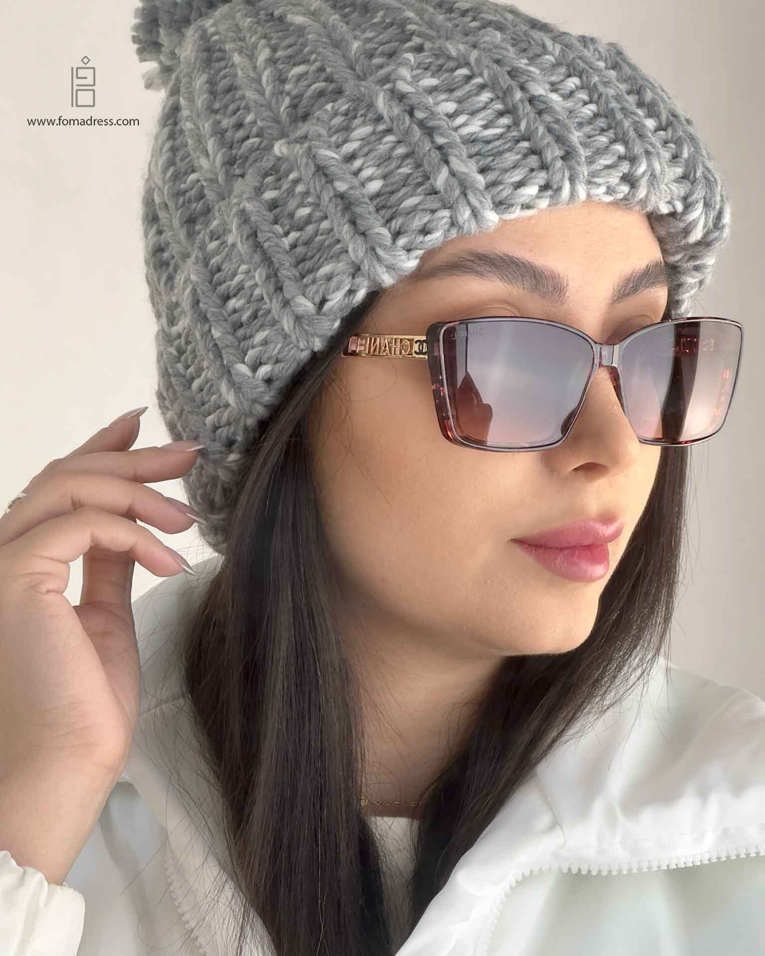  جنس عینک آفتابی زنانه مدل F2039 