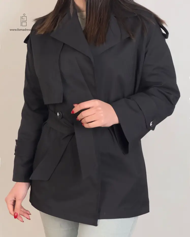 استایر بارانی کوتاه میلا