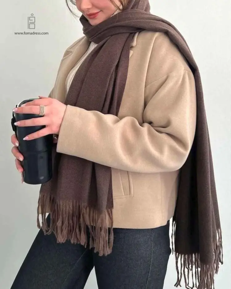 شال پاییزه موهر گرنسی (gerunsi)