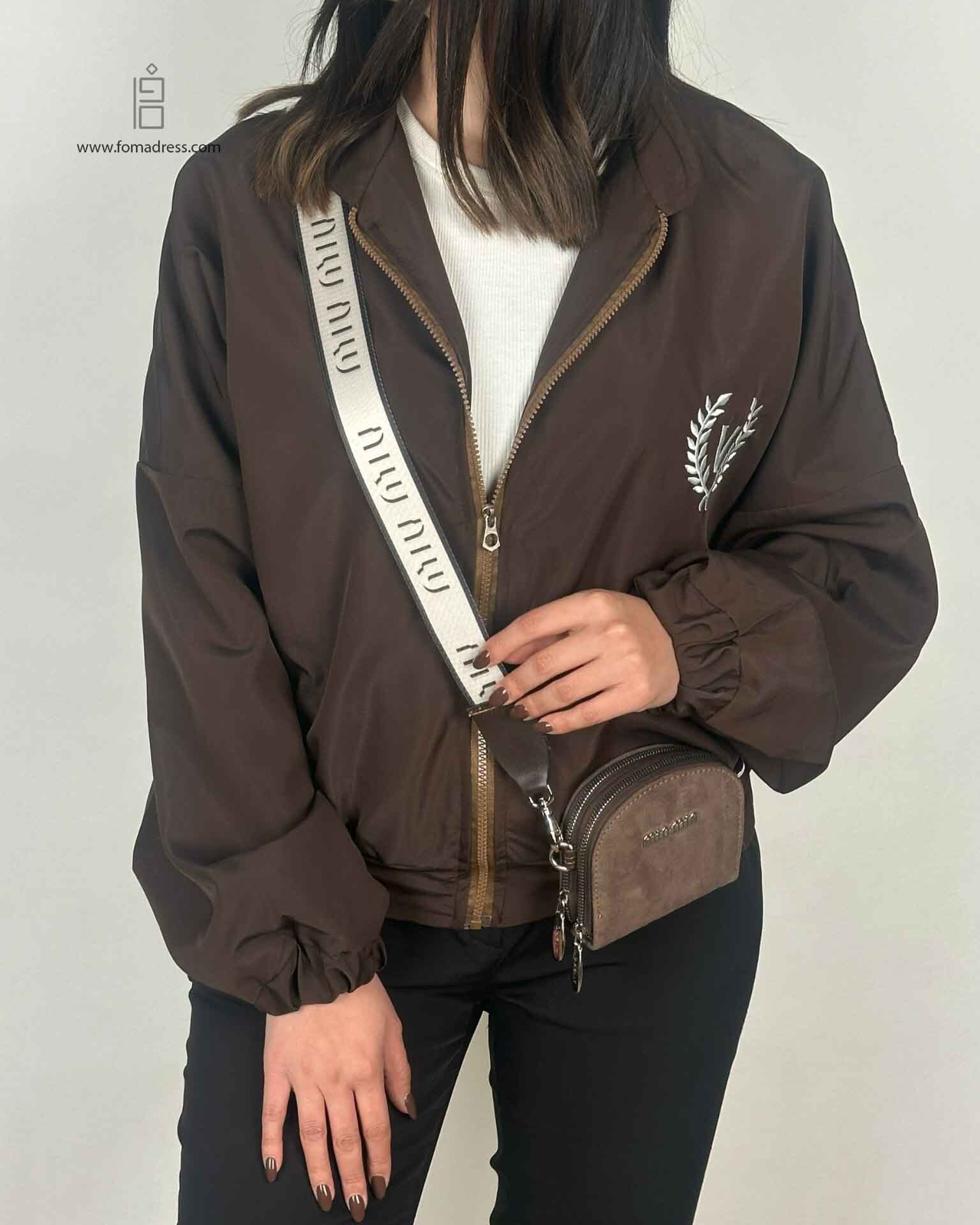 استایل قهوه ای بامبرجکت تنیسی