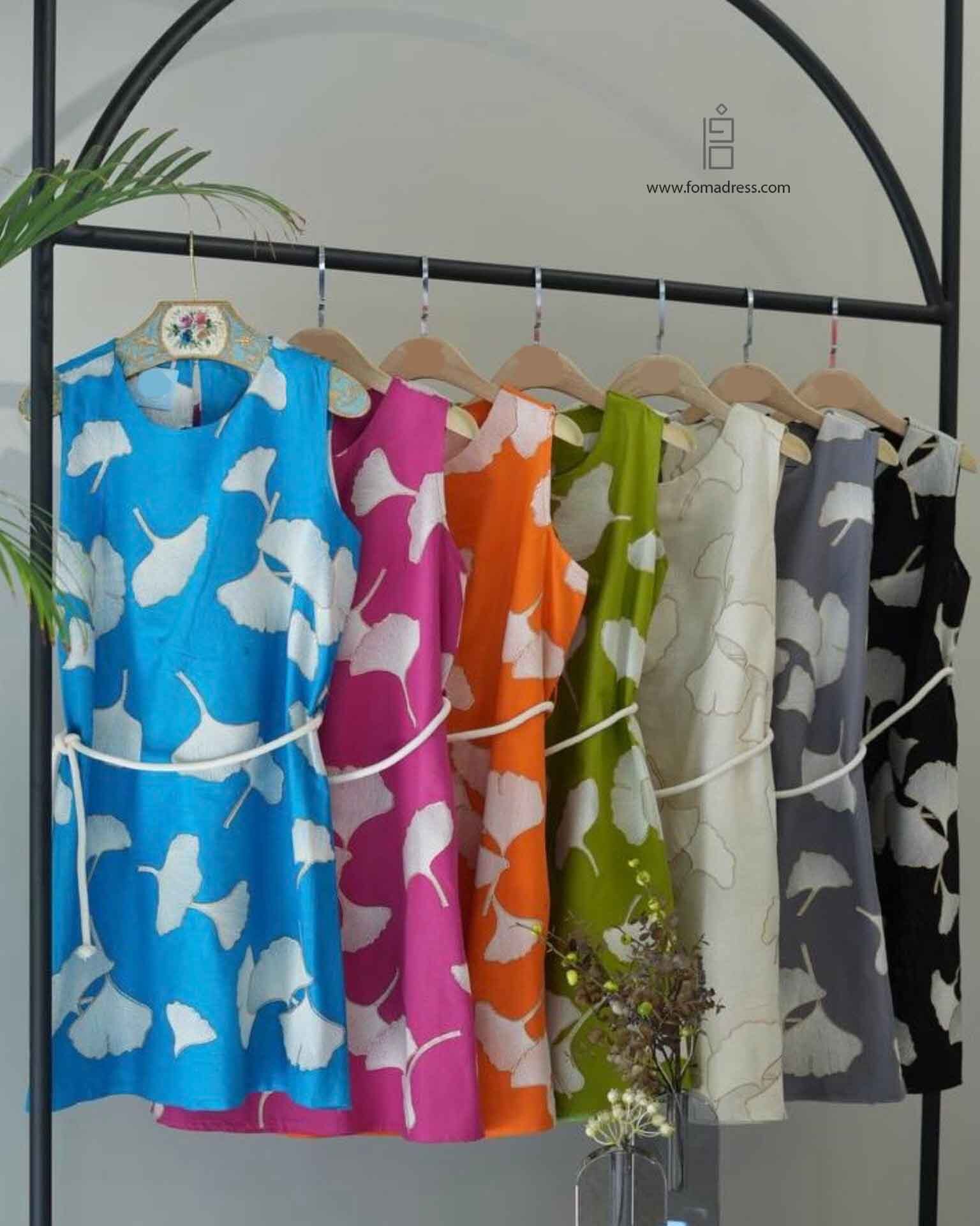  رنگبندی پیراهن گلدوزی لیلیوم 