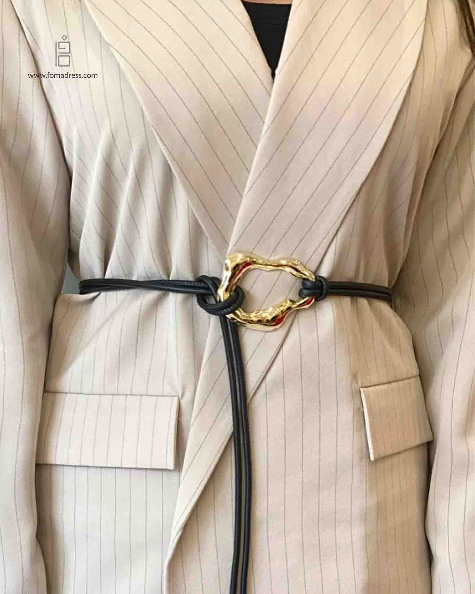  استایل کمربند چرم دفرمه 