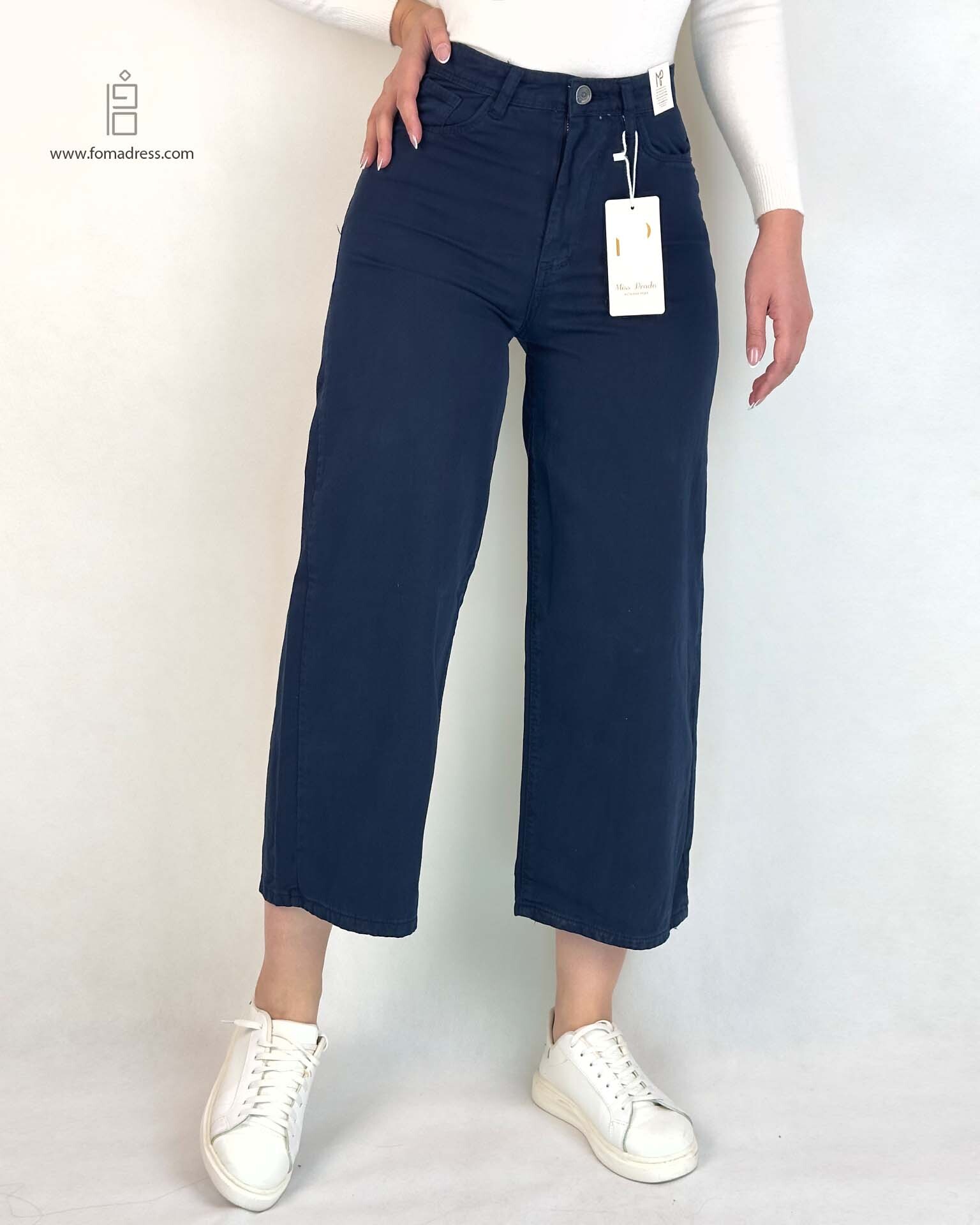  استایل شلوار واید لگ اسکارلت 