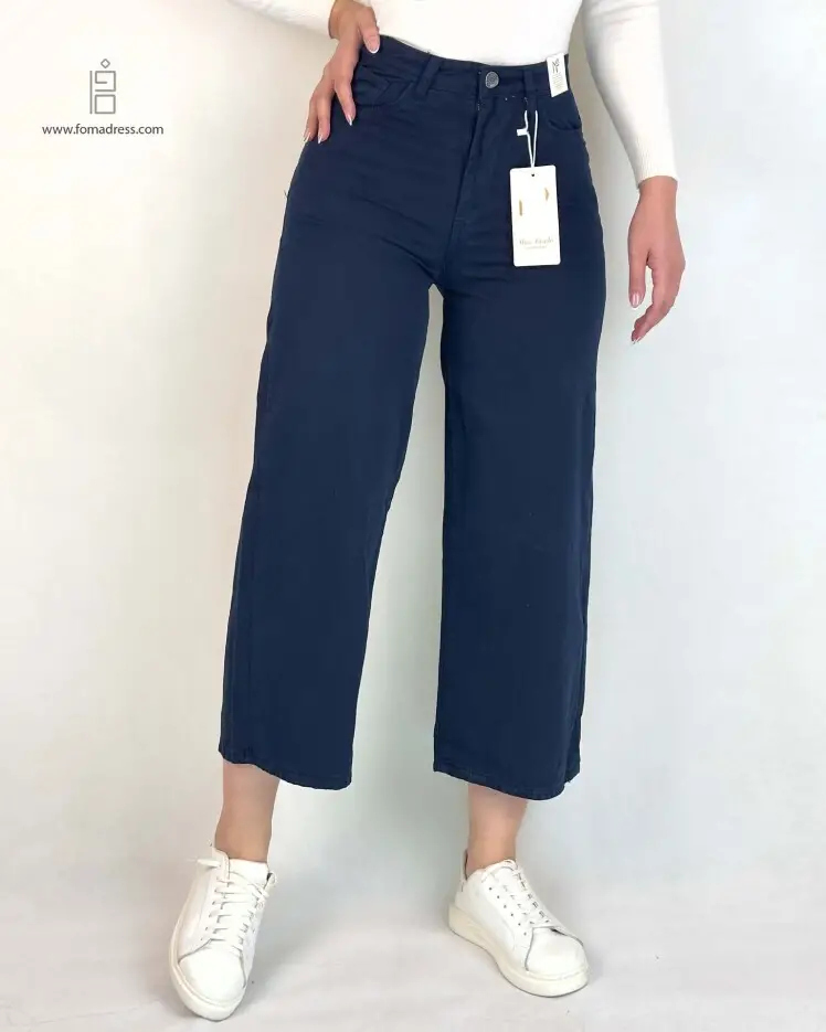 استایل شلوار واید لگ اسکارلت