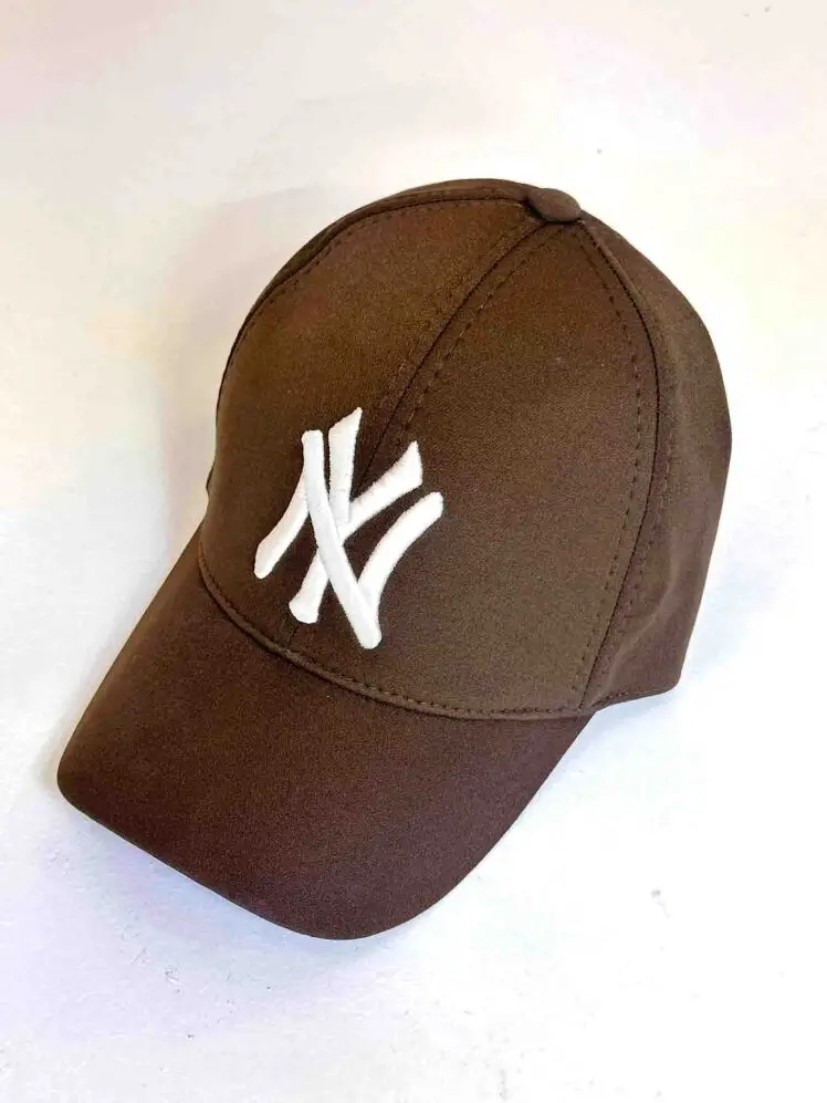کلاه بیسبالی NY قهوه ای