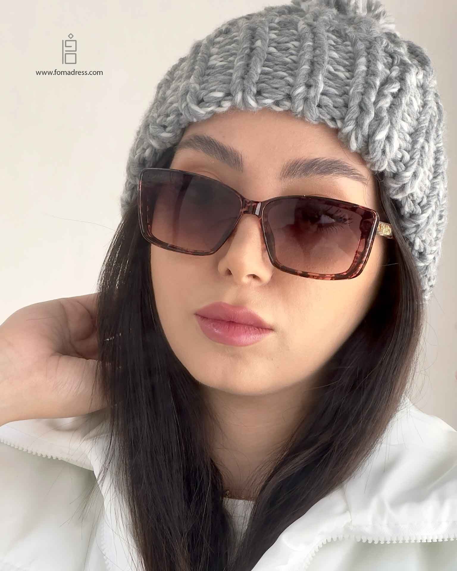  استایل عینک آفتابی زنانه مدل F2039 