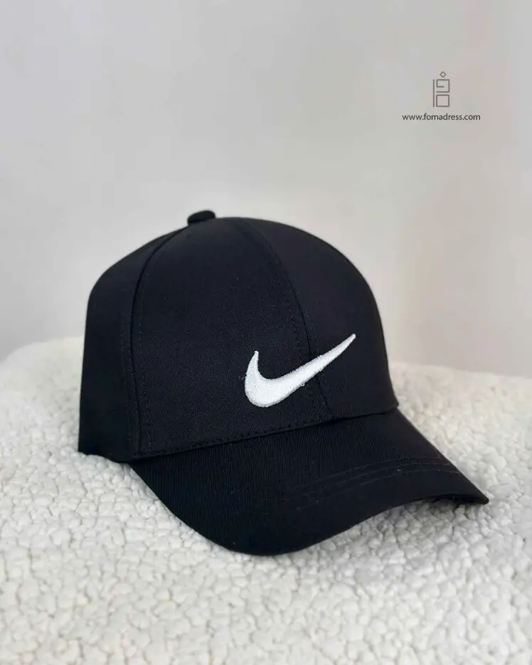 کلاه بیسبالی نایک با گلدوزی سفید