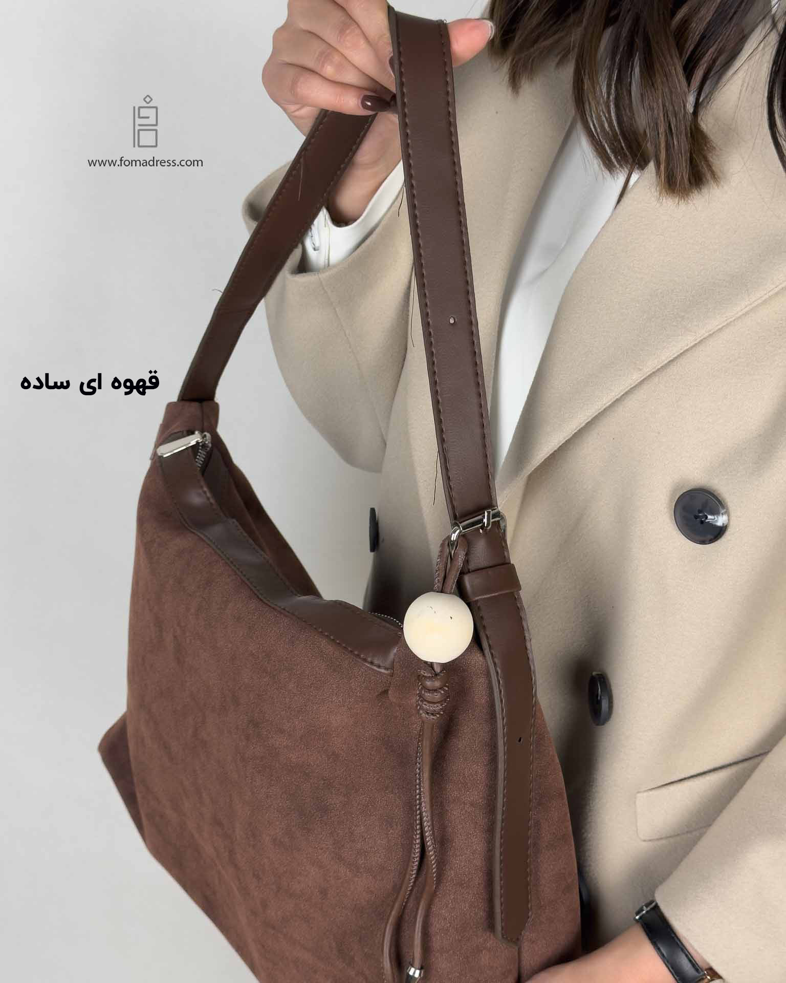  رنگ قهوه ای سوخته کیف زنانه جیر ایپک 