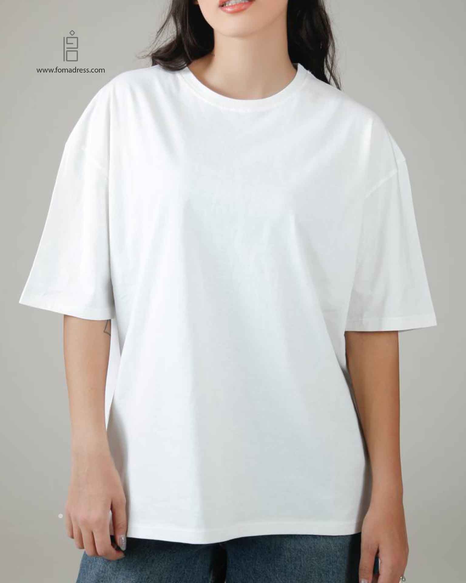 استایل تیشرت لانگ ساده