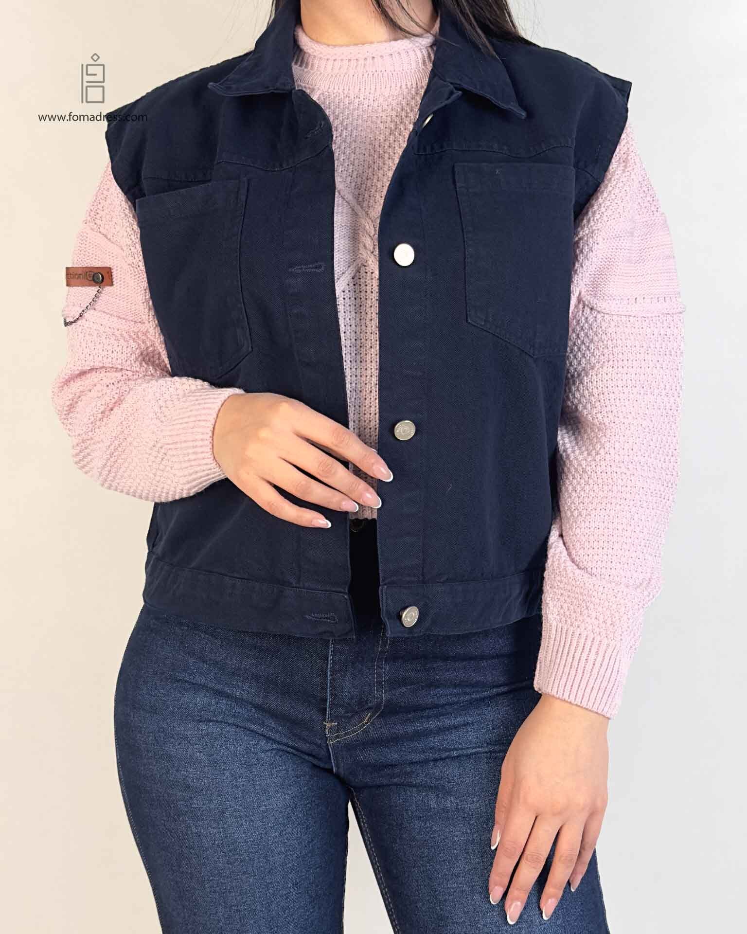  جزییات وست کتان امیلی 