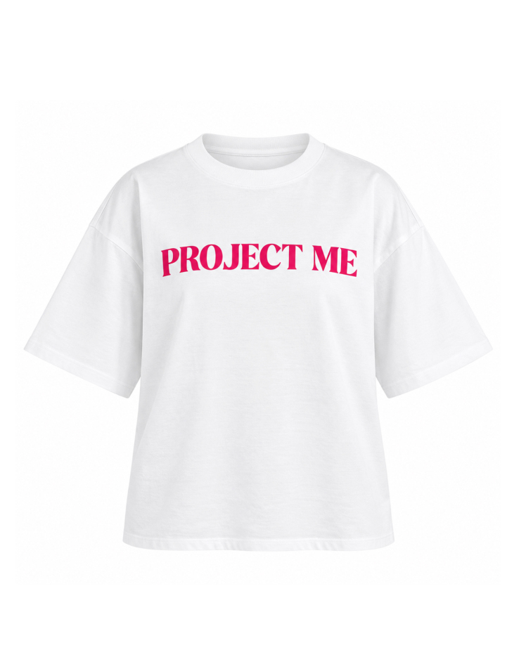 تیشرت باکسی طرح Project Me