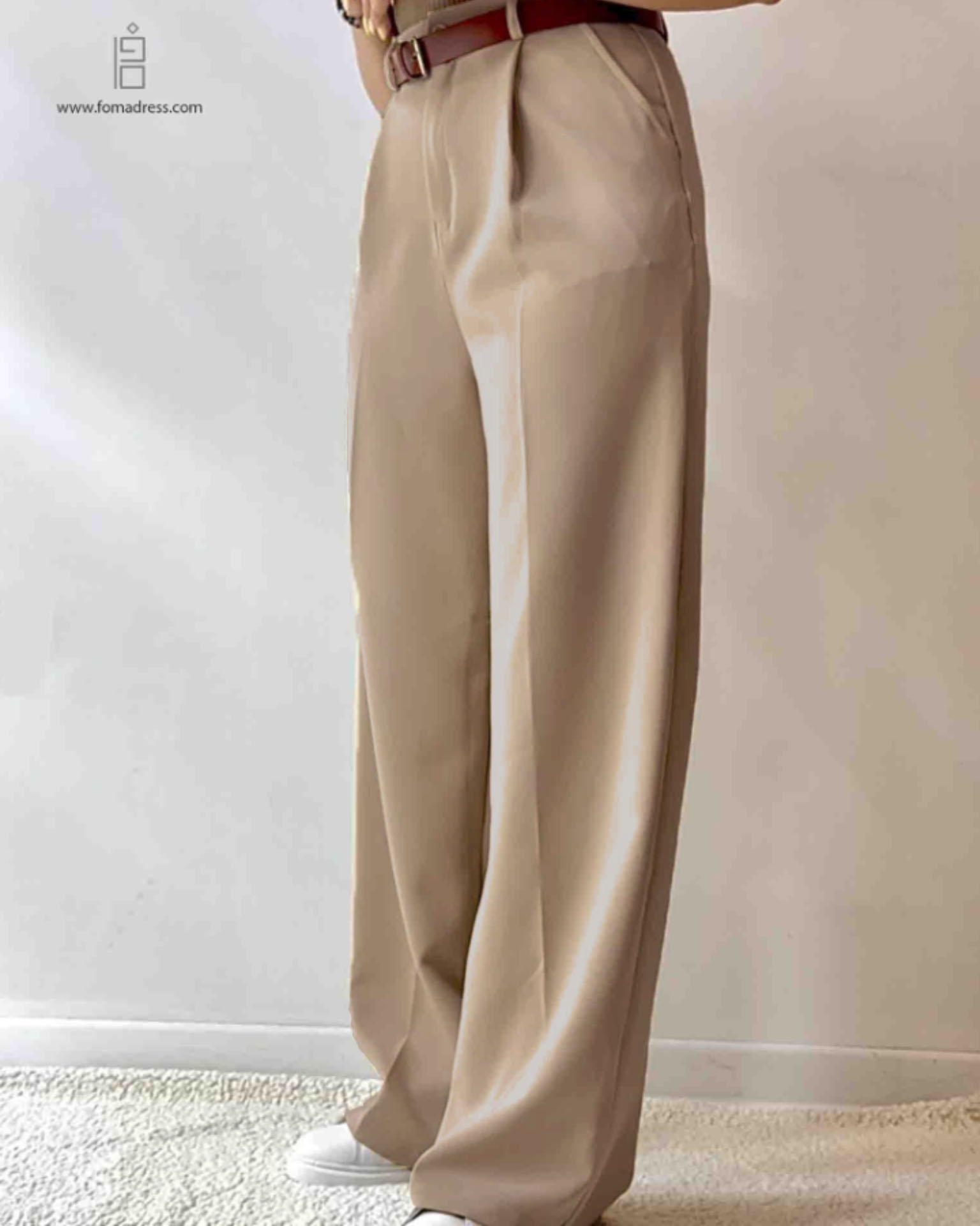 استایل شلوار واید لگ ایزابل