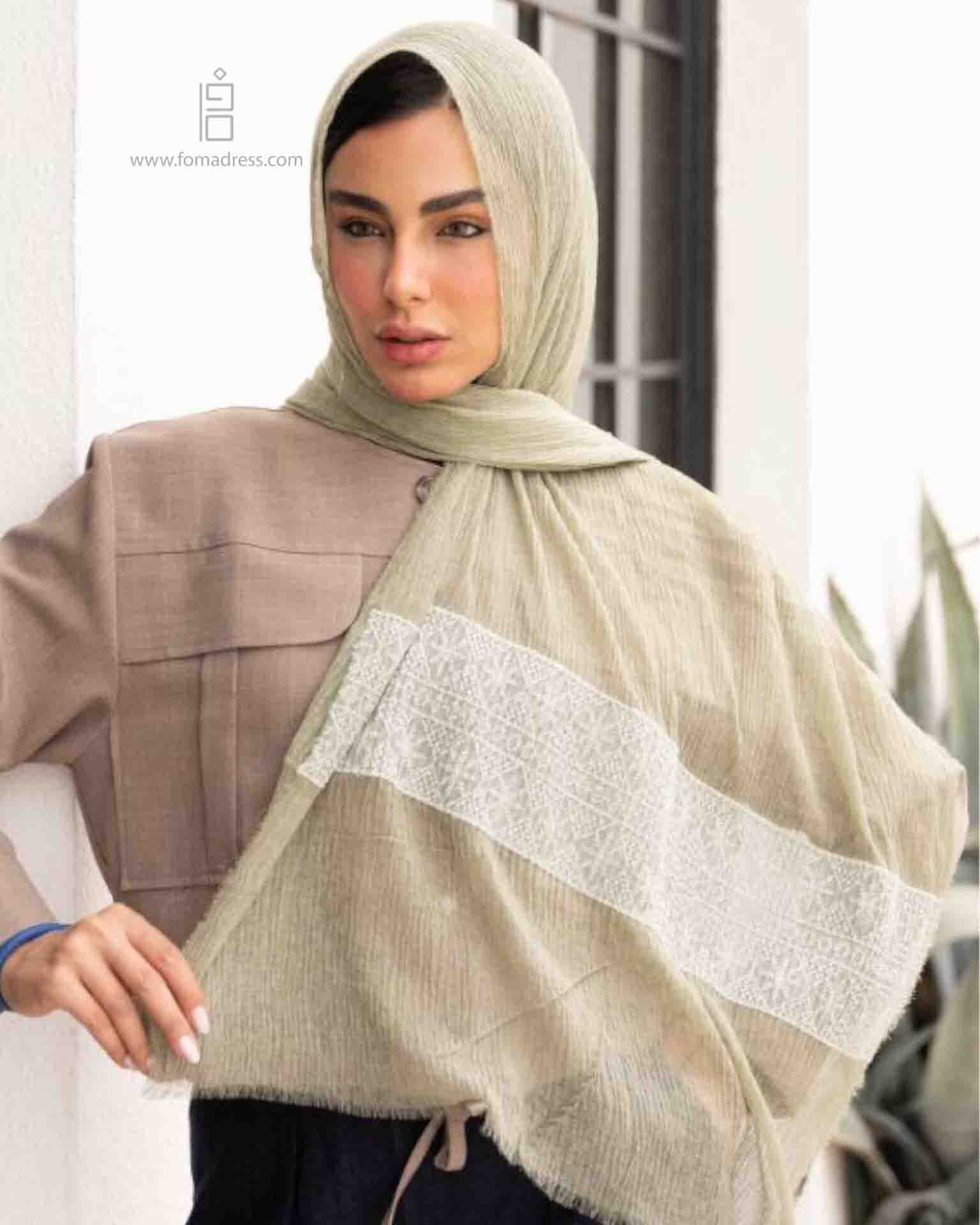  استایل شال دنیز 