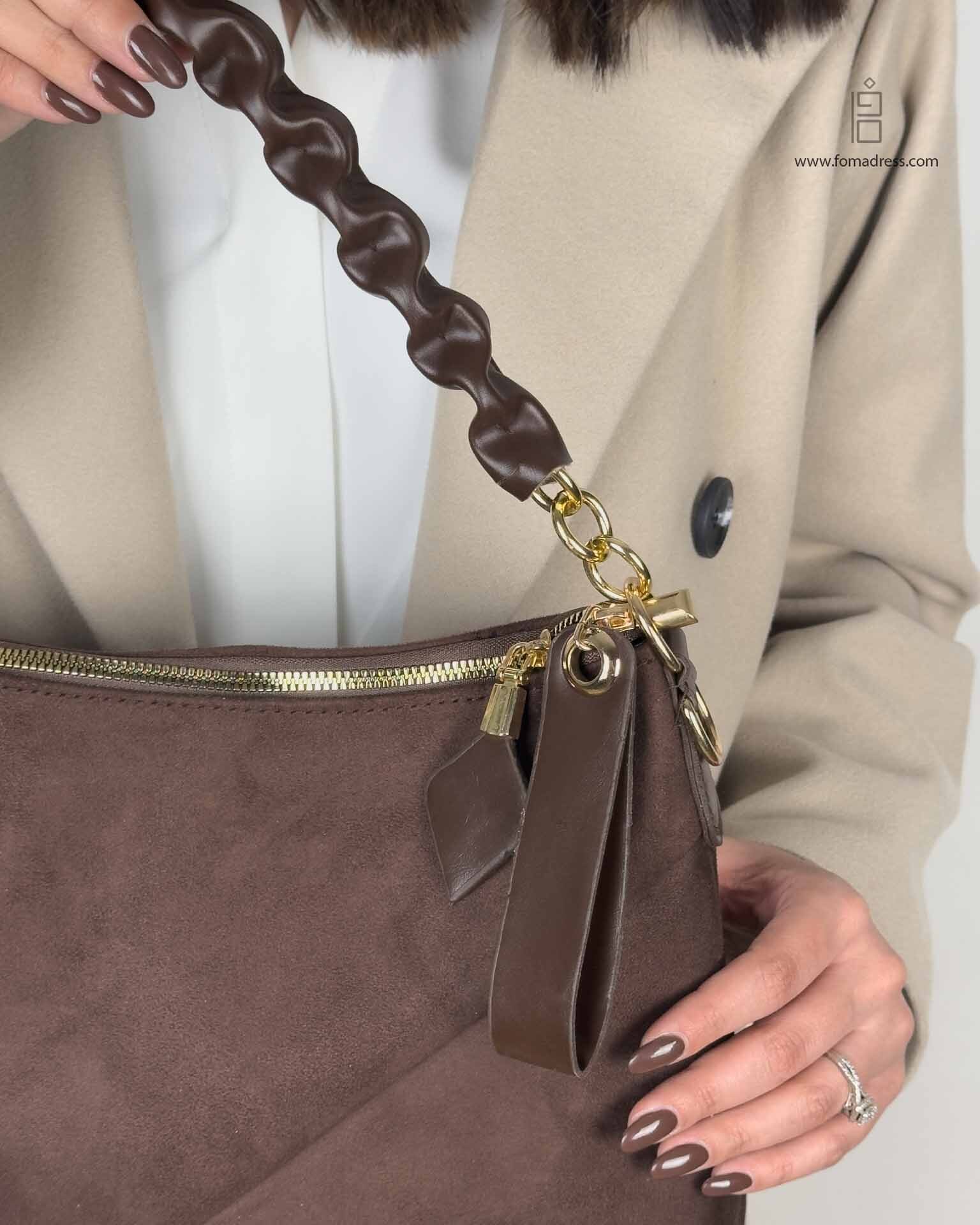  جنس زیپ و پارچه کیف زنانه سوییت آمیلیا 