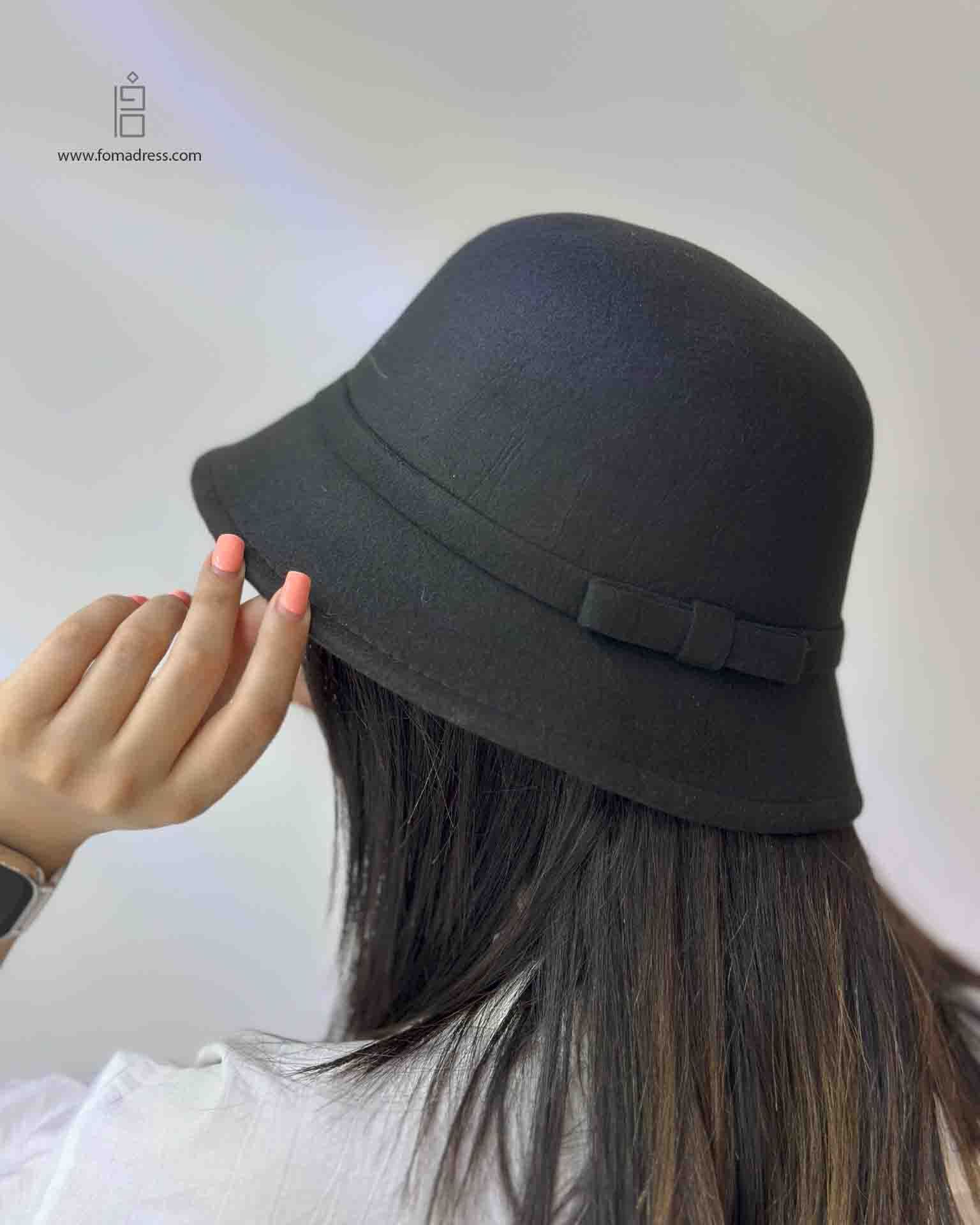  کلاه کلاسیک شهرزادی مشکی 
