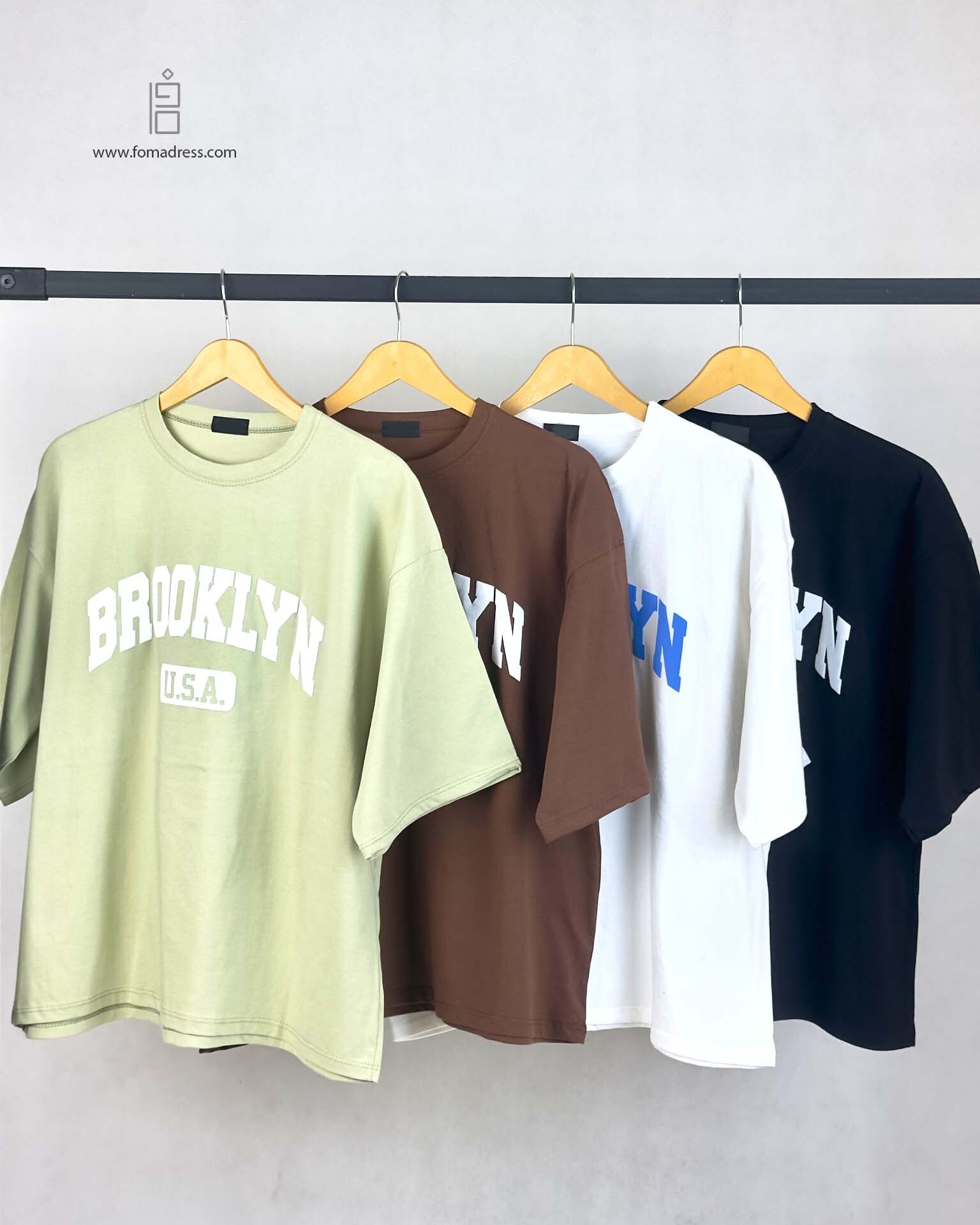  رنگبندی تیشرت باکسی Brooklyn 