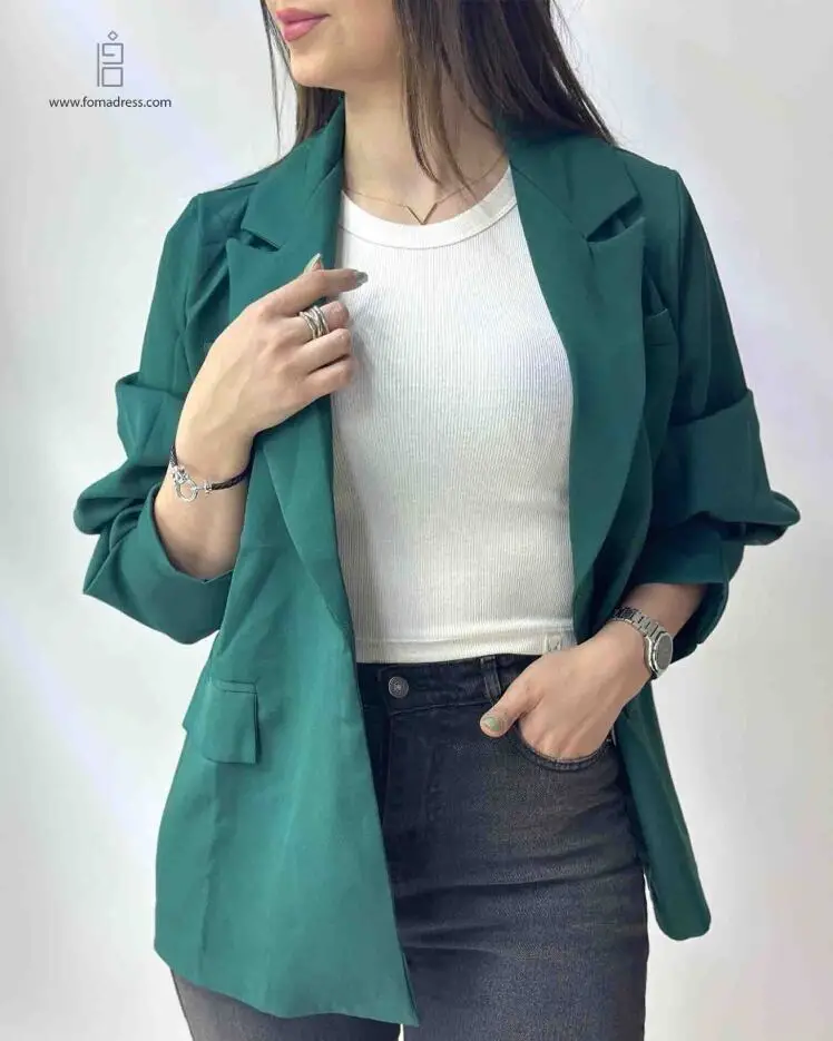 کت مینیمال ایلما سبز زارا