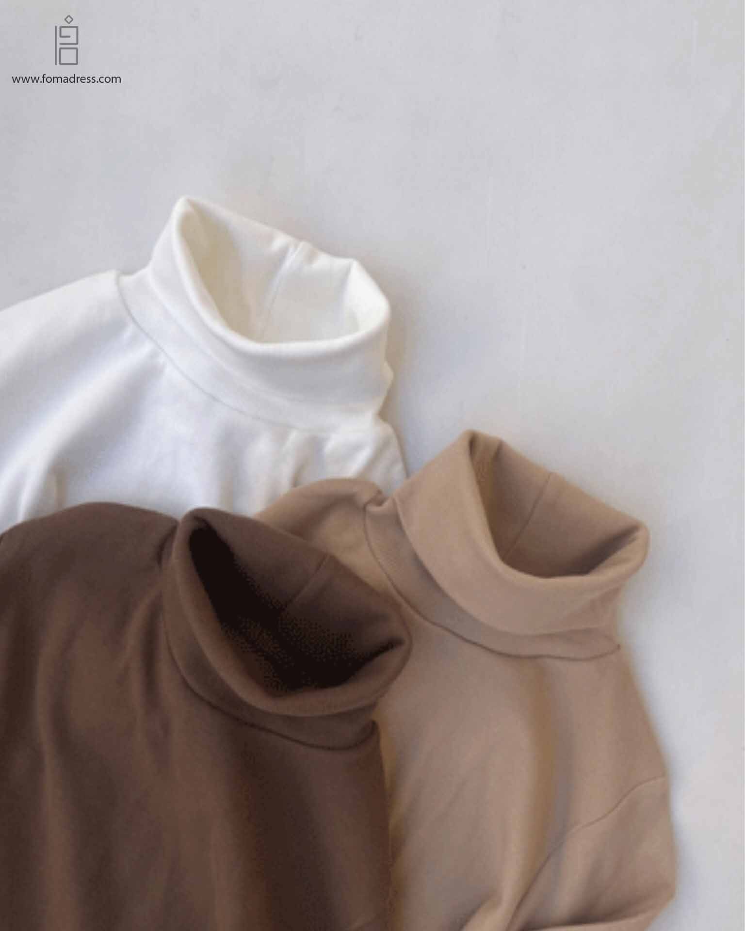  رنگبندی بلوز یقه اسکی برف 